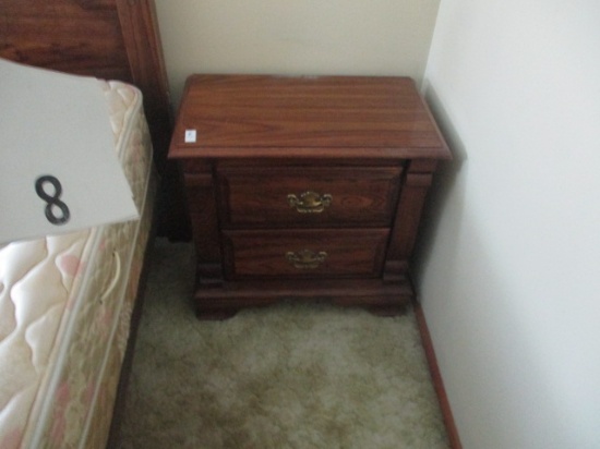 Oak nightstand