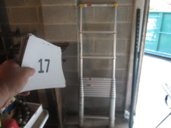12 1/2 foot telescoping extension ladder