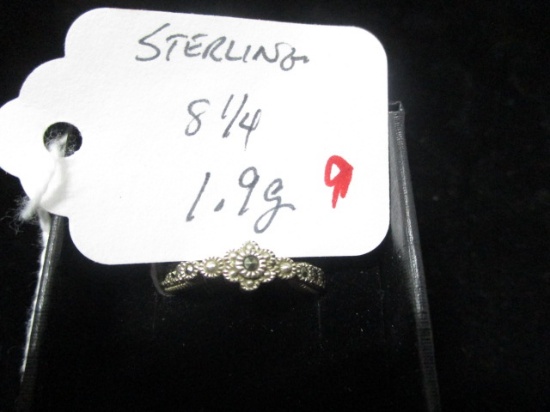 Sterling silver ring Estate style