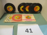 Lot of 20 45 RPM Beatles Records