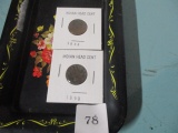 2 indian head cents