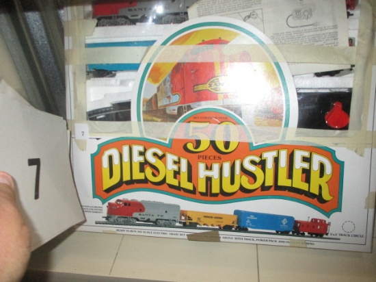 Diesel hustler train set in box