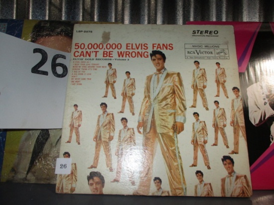 Elvis Presley LP Record