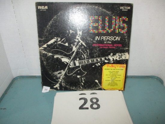 Elvis Presley LP Record