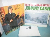 Lot of 2 Johnny Cash Lps