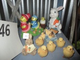 Easter knick knack lot