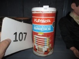 Playskool vintage building blocks