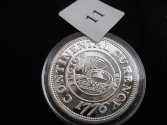 Continental Currency .999 Silver Round