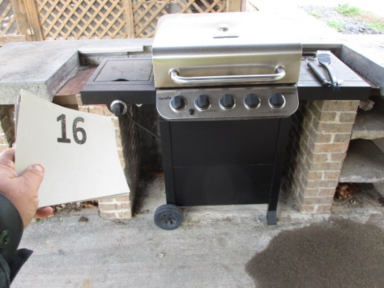 Charbroil stainless steel gas grill