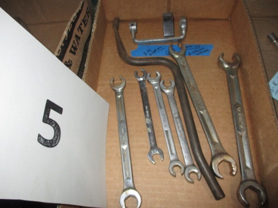 Snap on Line wrenches & 2 special wrenches