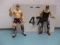 WWF 2000 Hawk & Animal wrestling figurines