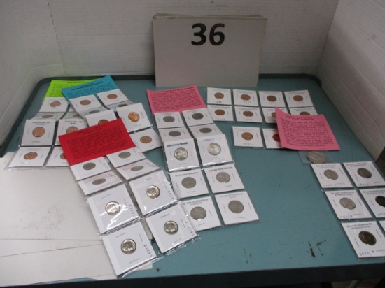 Uncirculated and proof coin lot