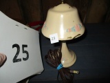 childs lamp metal shade
