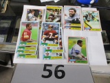 (13) 1981 Topps Football cards