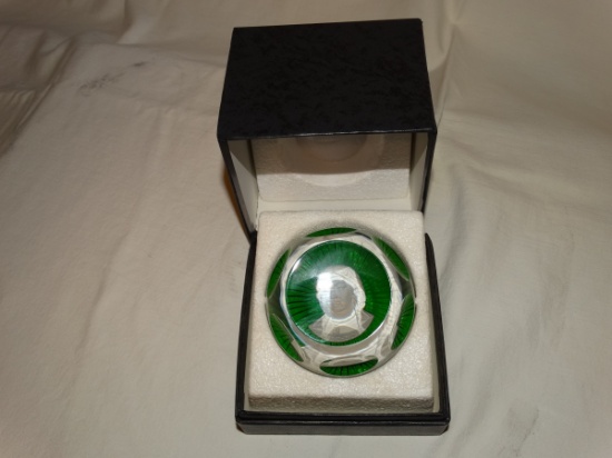 Baccarat glass Paperweight