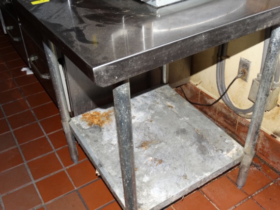 Small stainless Steel table