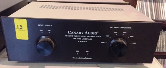 Canary Audio VT Phono Preamp CA-430-L