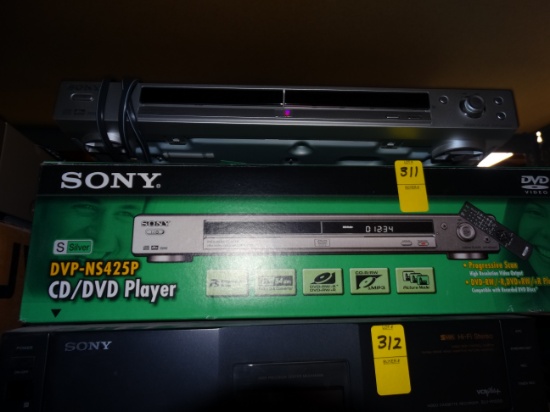Sony CD/DVD Player Model DVP-NS425P