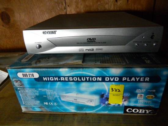 Coby DVD Player Model DVD-218