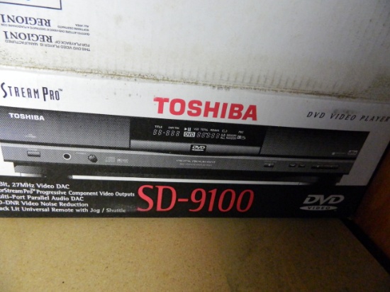 Toshiba DVD Player Model SD-9100