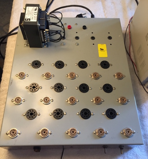 Tube Tester with Transformer 185G12 attached