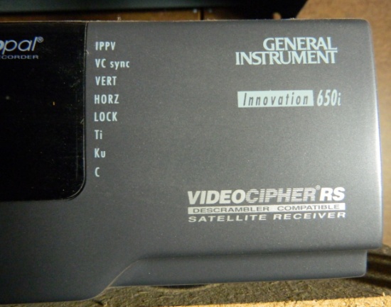 General Instrument Videopal Auto Recorder