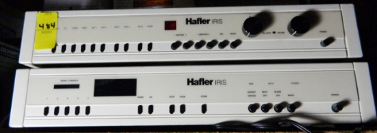 (2) Hafler Iris Preamp & FM Tuner