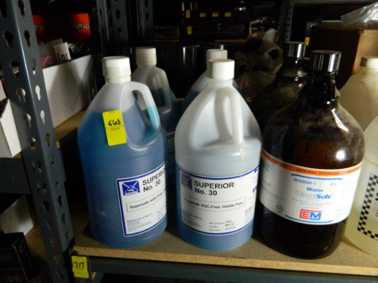 Lot of Industrial Chemicals