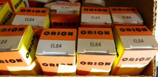 Sovtek 5751 (5) & Orion EL84 (11) & Also Electro Harmonix 6299 Gold (7)