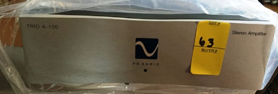 PS Audio Trio a 100 Stereo Amplifier