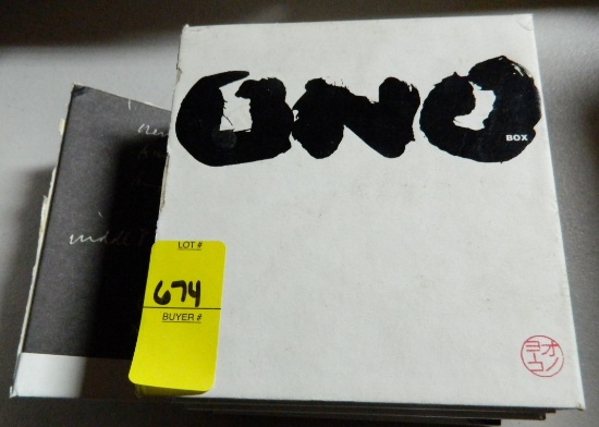 ONO - Yoko Ono Boxed CD Set in Onobox
