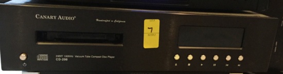 Canary Audio CD-200 24-Bit Vaccuum Tube CD Player