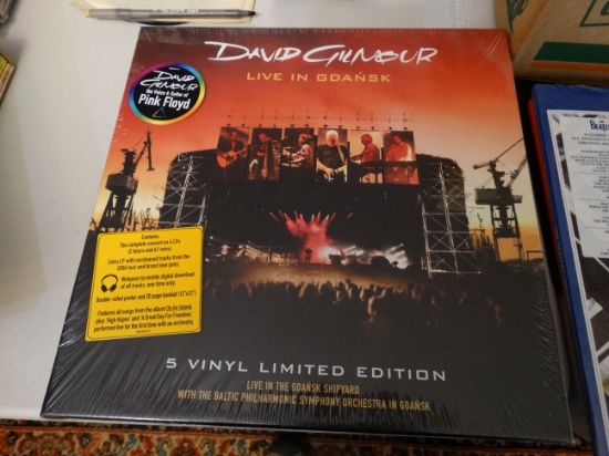 David Gilmour Live in Gdansk LP Box Set Sealed
