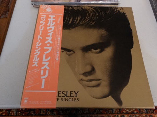 ELVIS PRESLEY Complete Singles RCA RPL-2014-14 Box Set Japan Vinyl