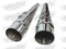 Bagger Werx Chrome Big 4 In. Coned Slip On Muffler With Extended Tips For 1995 To 2011 Harley Tourin