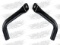 Black Saddlebag Support Brackets For Harley 2009 Thru 2012 Touring Models (pair)