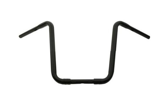 17 Inch Road Glide Ape. Black Swedged Handlebar