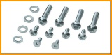 Chrome Screw Kit For 96-06 Oem Hand Controls