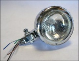 Chrome Scalloped 4-1/2inch Headlight For Harley & Customs