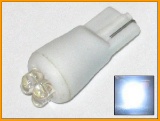 White Fender Tip Led Bulb For Harley Fl Models