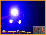 3 Violet Hyper Bright Led Snake Lights Harley & Customs