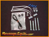 Chrome Rear Turn Signal Reloction Kit