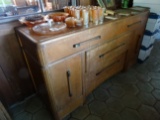 Buffet table