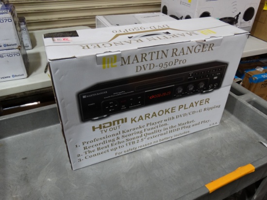 Martin Ranger Karaoke Player