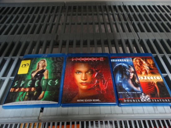 3 DVD Sets Species Series 1,2,3