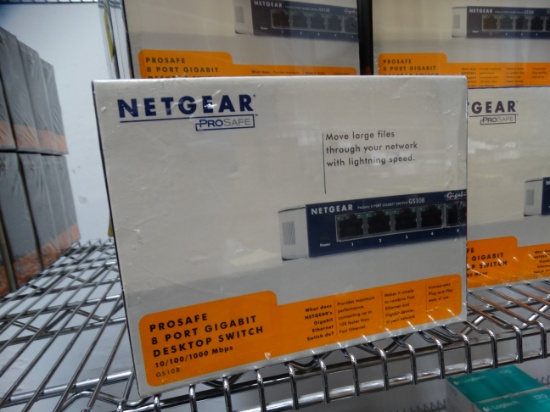 Netgear Prosafe 8 Port Gigabyte Desktop Switch