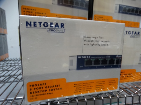 Netgear Prosafe 8 Port Gigabyte Desktop Switch