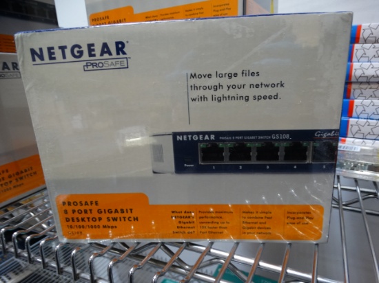 Netgear Prosafe 8 Port Gigabyte Desktop Switch