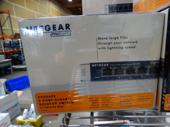 Netgear Prosafe 8 Port Gigabyte Desktop Switch