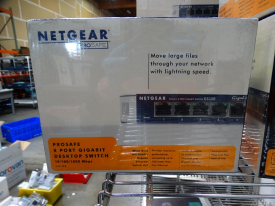 Netgear Prosafe 8 Port Gigabyte Desktop Switch